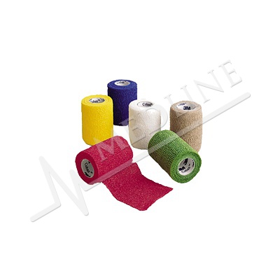 3M Coheban Benda Coesiva 10 Cm X 3.5 M - Autoadesiva, Elastica, Traspirante, Impermeabile, Riutilizzabile